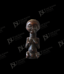 Hemba-Style Kneeling Female Ancestor Figure
