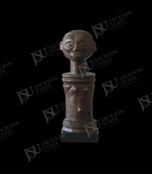 Luba-Style Female Bust or Figural Finial