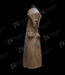 Hemba- or Luba-Style Standing Female Figure