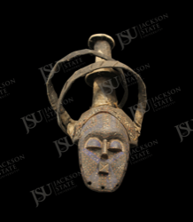 Yoruba Gelede-Style Helmet Mask with Superstructure
