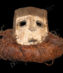Yaka- or Suku-Style Initiation Mask (Ndeemba/Kholuka Type)