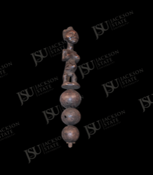 Luba-Style Figural Divination Rattle