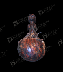 Gourd or Container with Figural Stopper