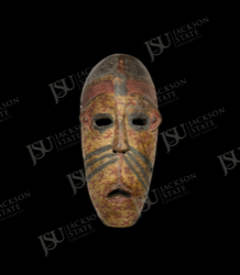 Painted Oval Face Mask