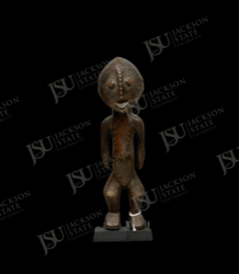 Namji-Style Fertility Doll with Beaded Face