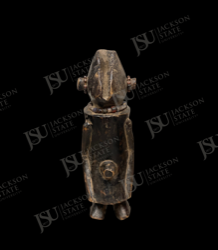 Namji-Style Fertility Doll with Bead Ornaments