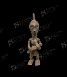 Chokwe-Style Mother-and-Child Figure
