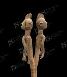 Figural Slingshot Handle with Twin Figures