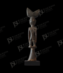 Standing Female Figure with Crescent Coiffure