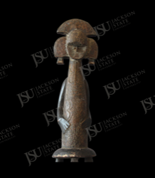 Standing Female Figure with Elaborate Coiffure