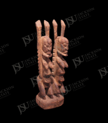 Makonde-Style Ujamaa or Tree-of-Life Figural Sculpture