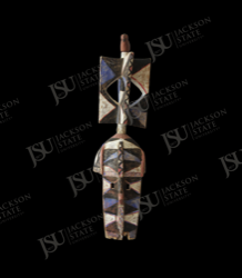 Geometric Mask or Figural Panel with Superstructure