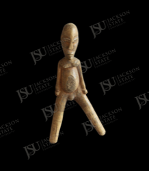 West African Figural Slingshot with Female Torso