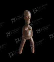 West African Figural Slingshot with Female Figure